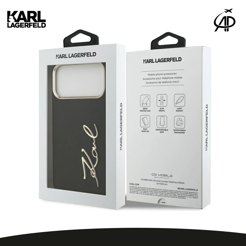 Karl Lagerfeld Script Signature Phone Case