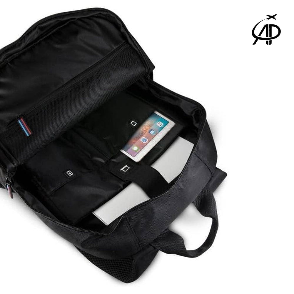 BMW M Motorsport Urban Backpack | Carbon Effect Panel