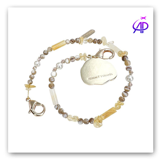 Elegant NIMMY FRIENDS Stone Pet Charm Accessory