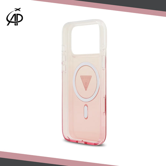 Guess Transparent Colored MagSafe Phone Case