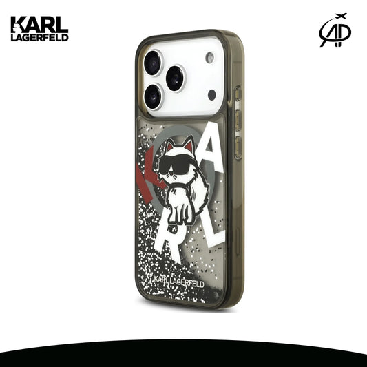 Choupette Glitter Liquid Case