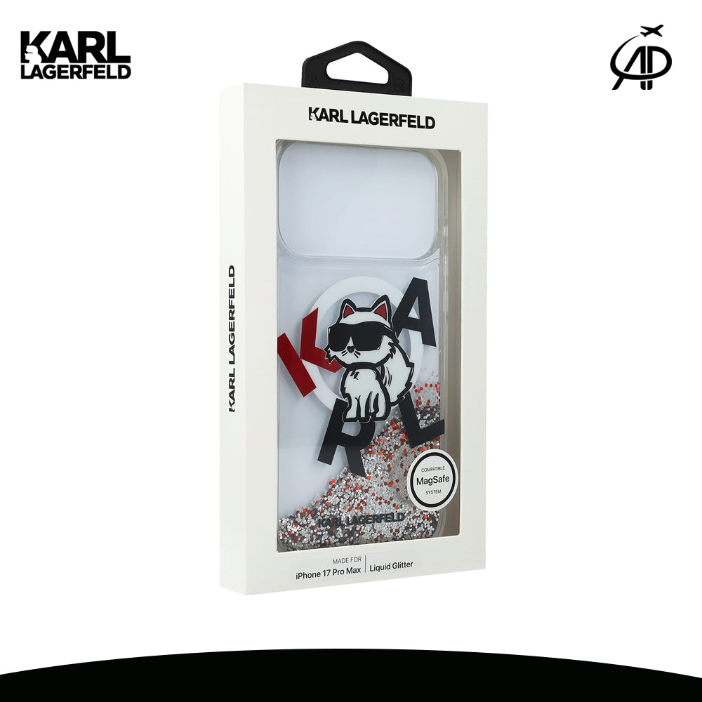 Choupette Glitter Liquid Case