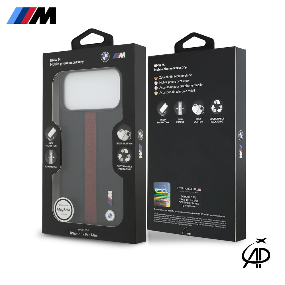 BMW M Series Sport Line Leather Phone Case with MagSafe