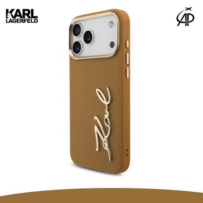 Karl Lagerfeld Script Signature Phone Case