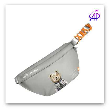Nimmy Friends Streetwear Crossbody/Waist Bag - Cute Bear Design