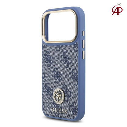 GUESS Blue Denim 4G Monogram Case