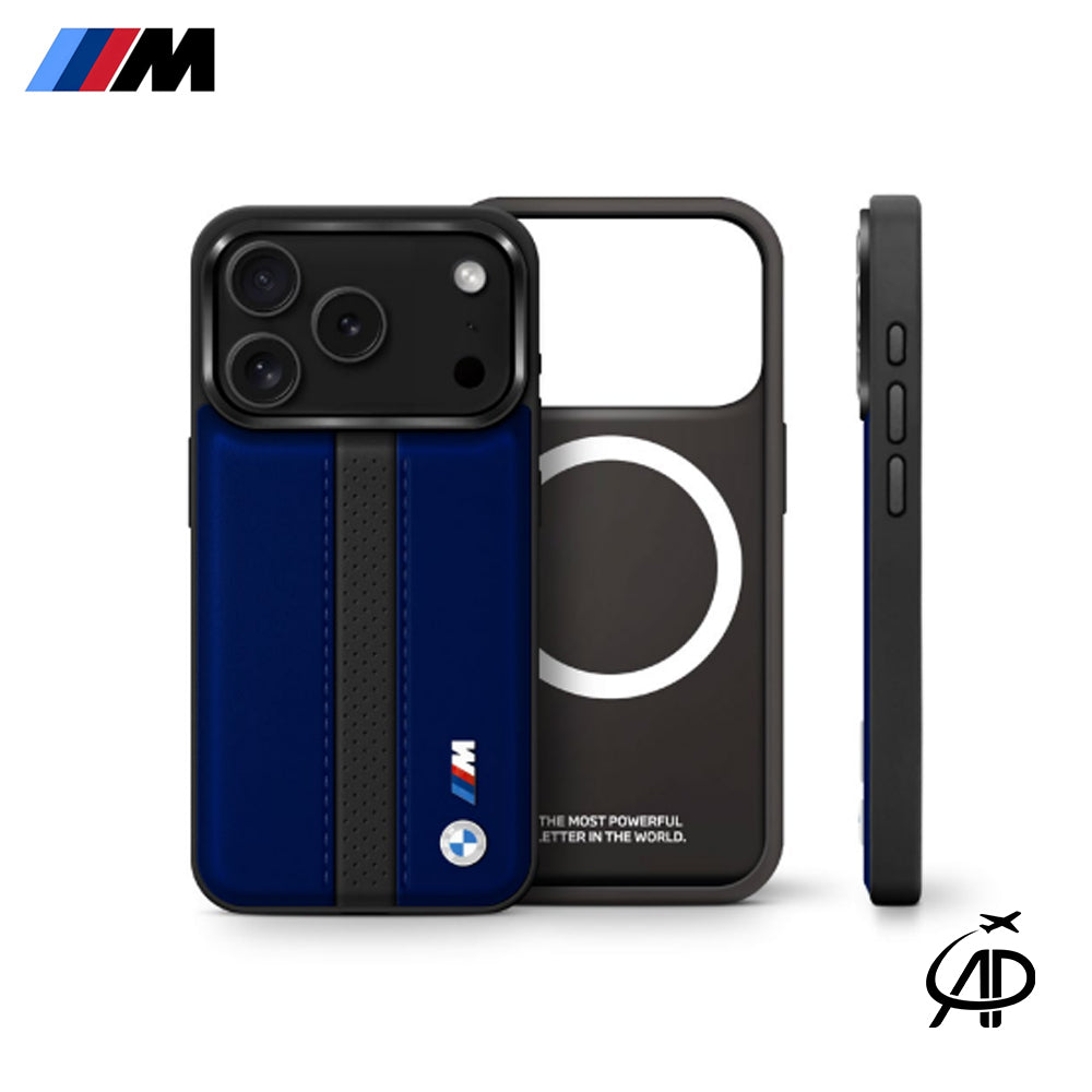 BMW M Series Sport Line Leather Phone Case with MagSafe