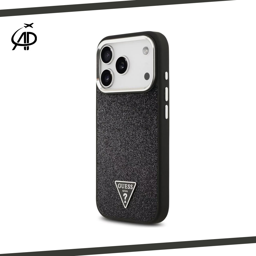 Guess Glitter Fabric iPhone Case