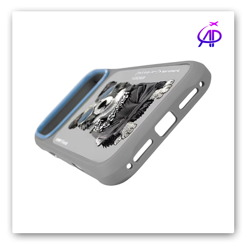 Nimmy Friends Cool Border Collie Hoodie Magnetic Case
