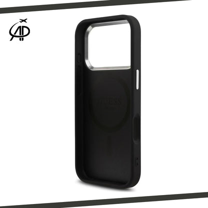 Guess Glitter Fabric iPhone Case