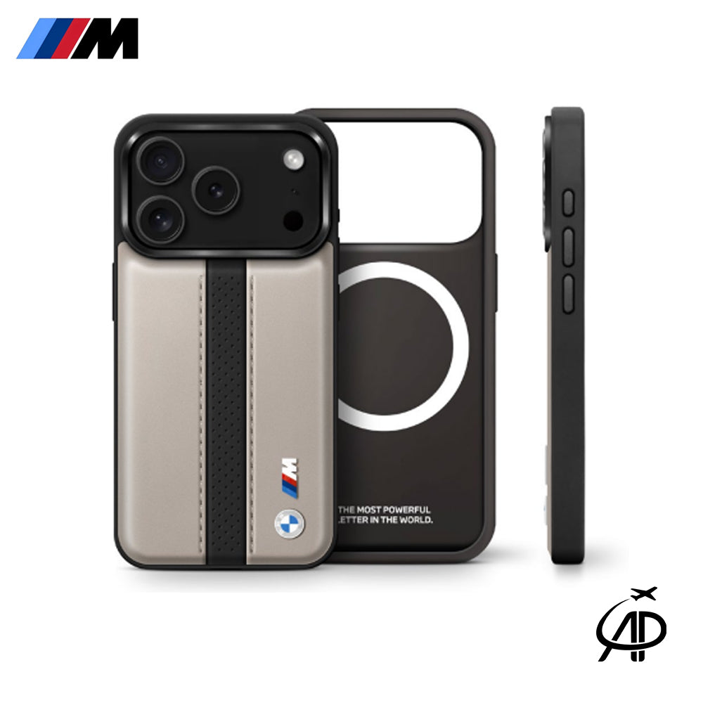 BMW M Series Sport Line Leather Phone Case with MagSafe