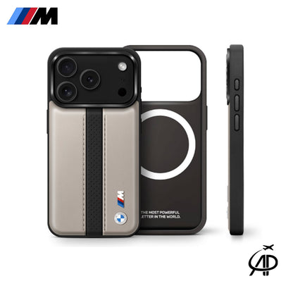 BMW M Series Sport Line Leather Phone Case with MagSafe