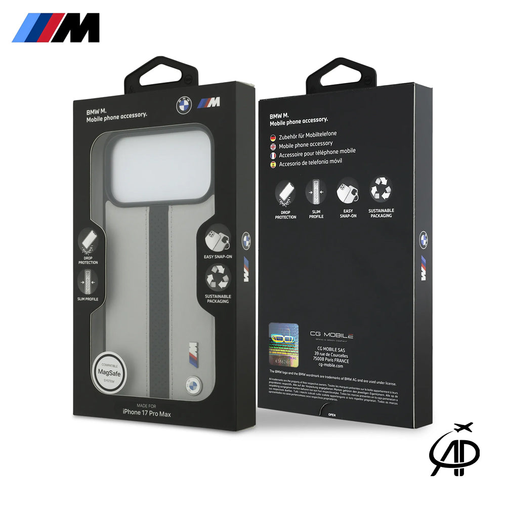 BMW M Series Sport Line Leather Phone Case with MagSafe