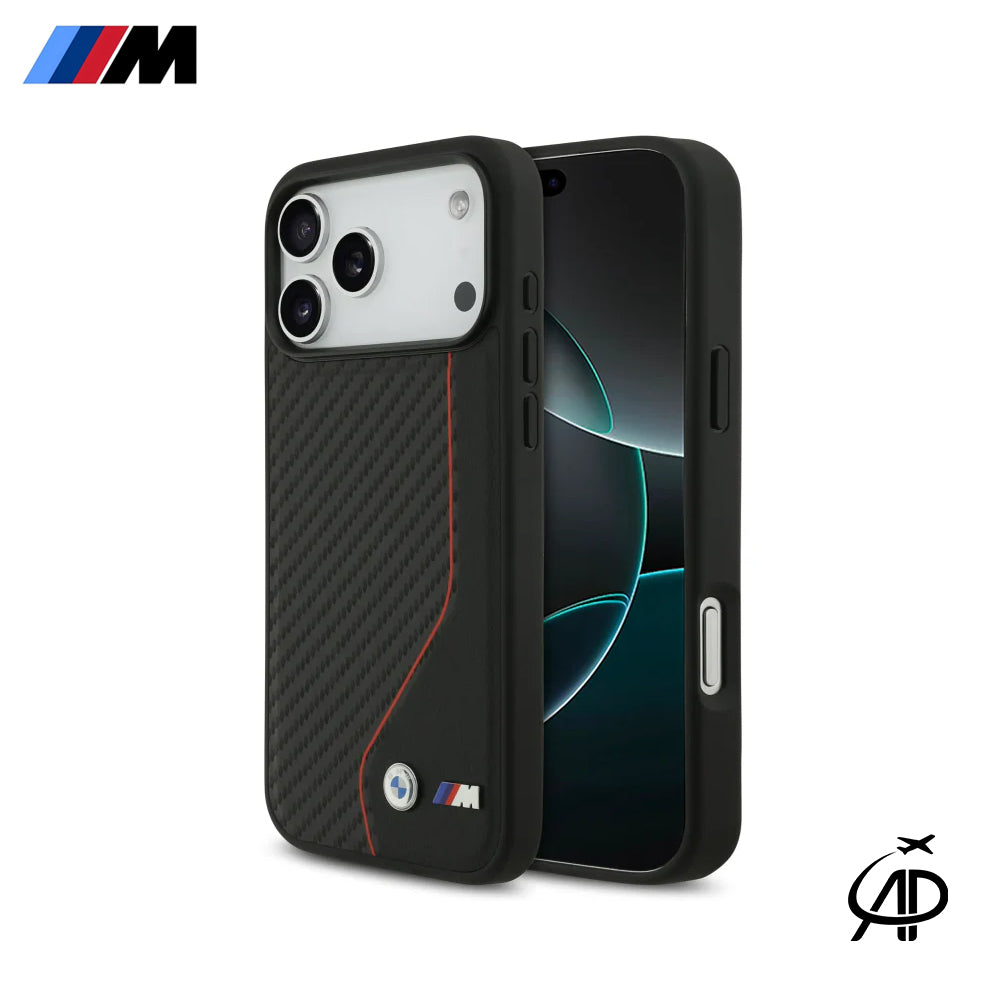 BMW M Carbon Fiber Style Protective Phone Case | Motorsport Heritage & Premium Grip