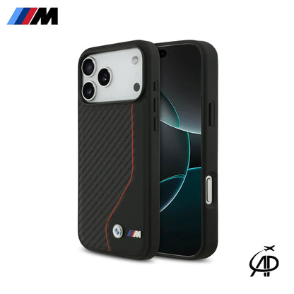 BMW M Carbon Fiber Style Protective Phone Case | Motorsport Heritage & Premium Grip