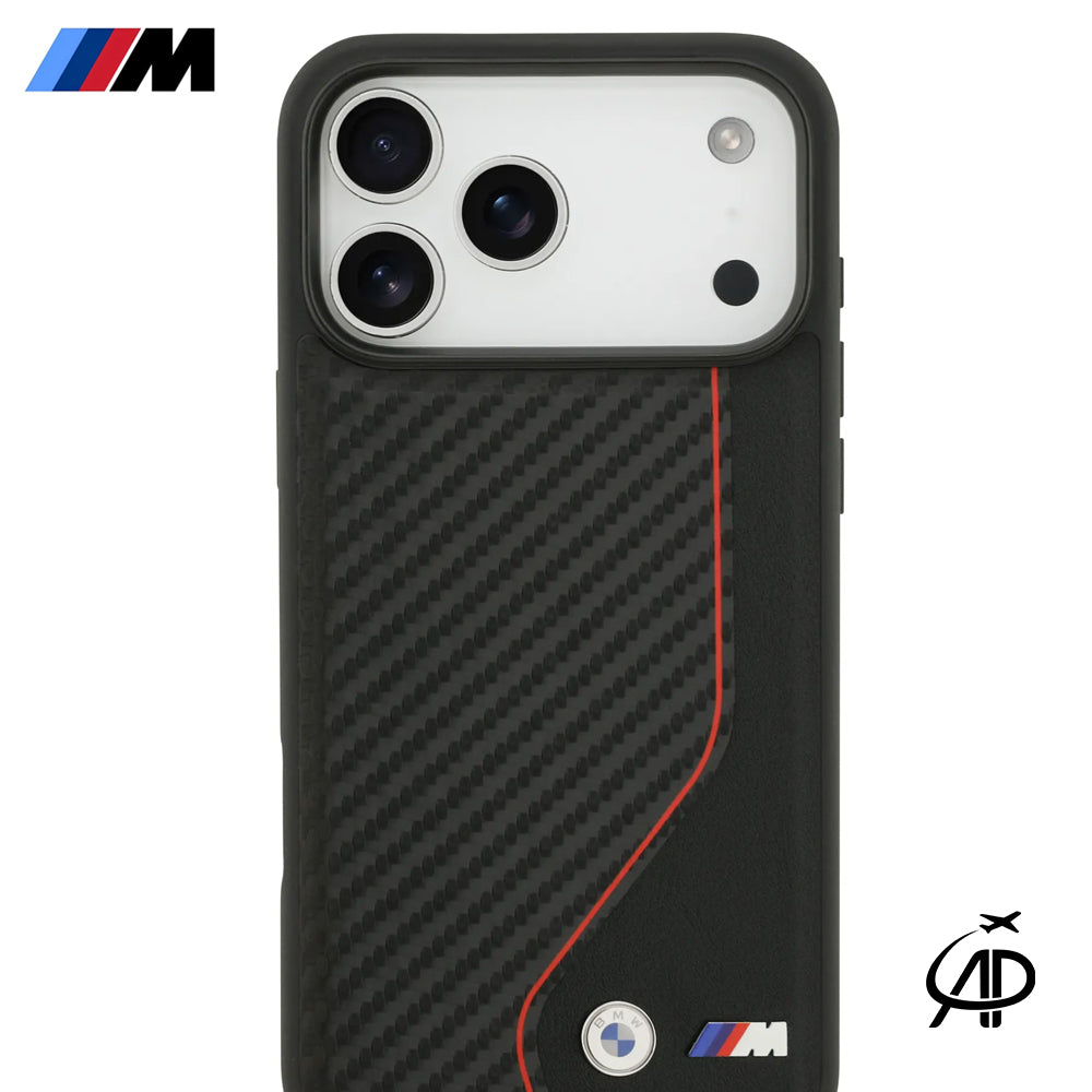 BMW M Carbon Fiber Style Protective Phone Case | Motorsport Heritage & Premium Grip