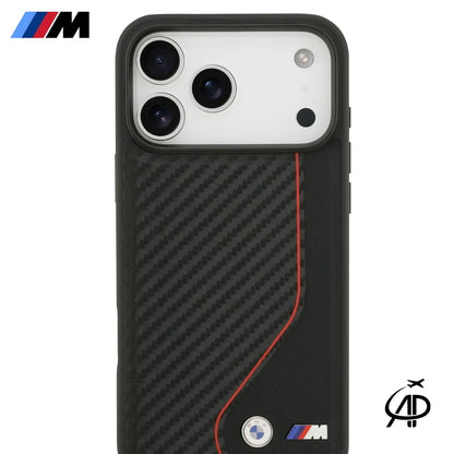 BMW M Carbon Fiber Style Protective Phone Case | Motorsport Heritage & Premium Grip