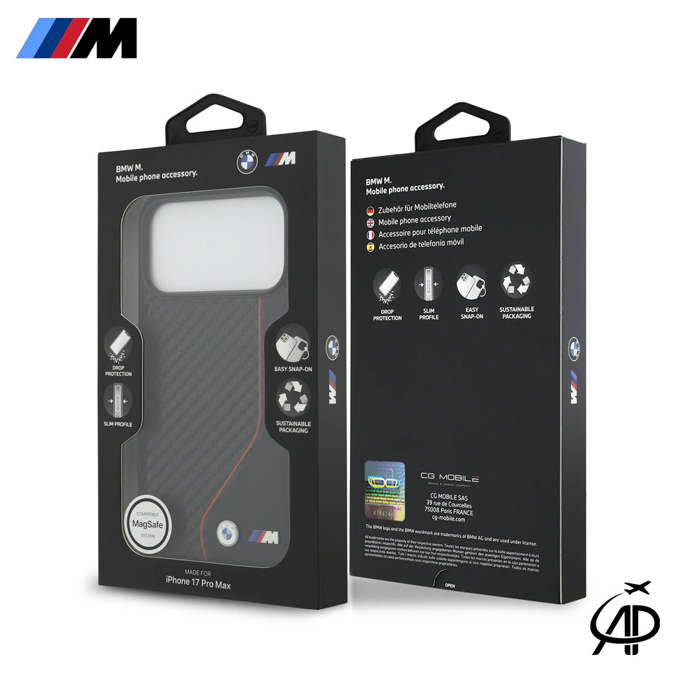 BMW M Carbon Fiber Style Protective Phone Case | Motorsport Heritage & Premium Grip