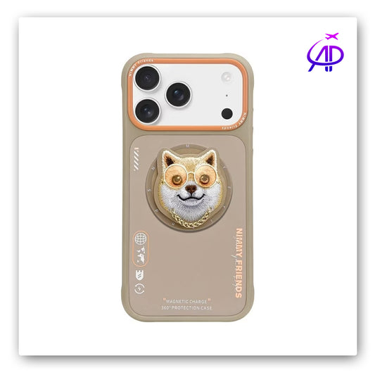 Nimmy Friends Shiba Dog Magnetic Grip Protection Case