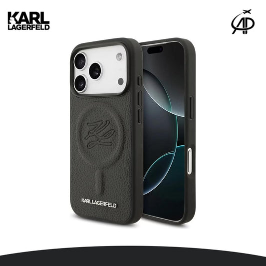 Karl Lagerfeld KL Monogram Magnetic Case