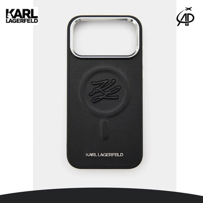 Karl Lagerfeld KL Monogram Magnetic Case