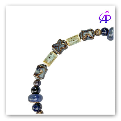 Nimmy Friends 'Panda Power' Beaded Phone Chain & Accessory Charm