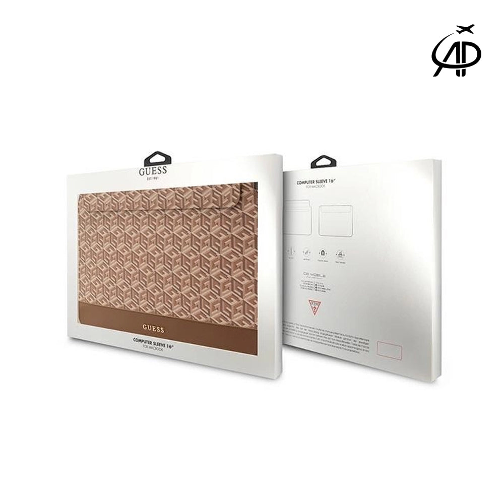Guess 13"/14" Computer Sleeve - 4G Cube Logo Pattern