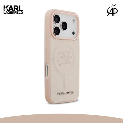 Karl Lagerfeld KL Monogram Magnetic Case