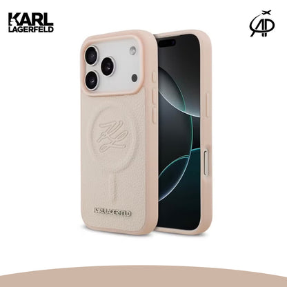 Karl Lagerfeld KL Monogram Magnetic Case