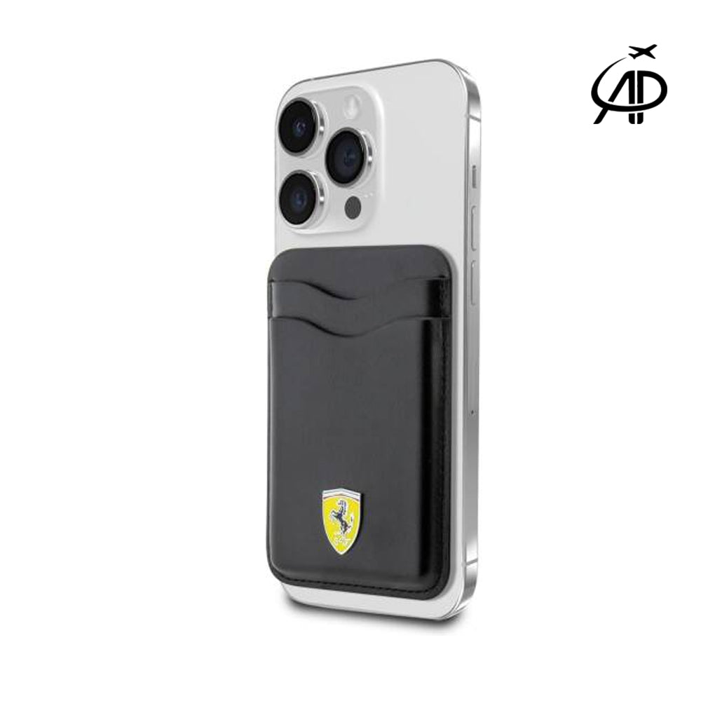 Ferrari Magnetic Card Holder for MagSafe - 2-Slot Wallet