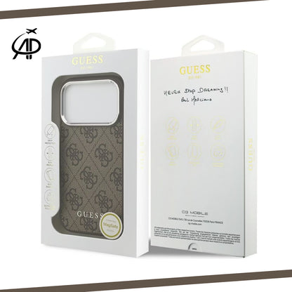 Guess Monogram Pattern iPhone Case