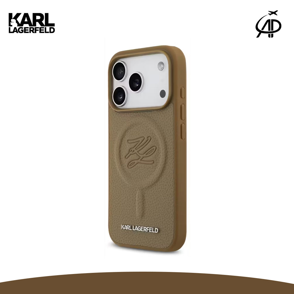 Karl Lagerfeld KL Monogram Magnetic Case
