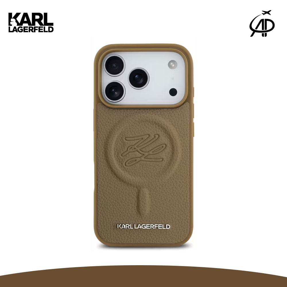 Karl Lagerfeld KL Monogram Magnetic Case