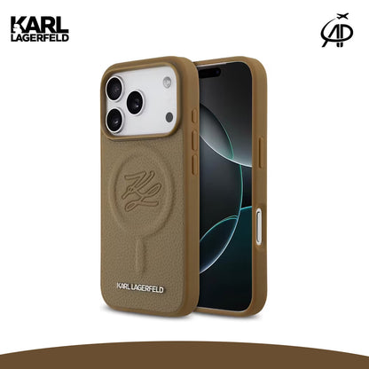 Karl Lagerfeld KL Monogram Magnetic Case