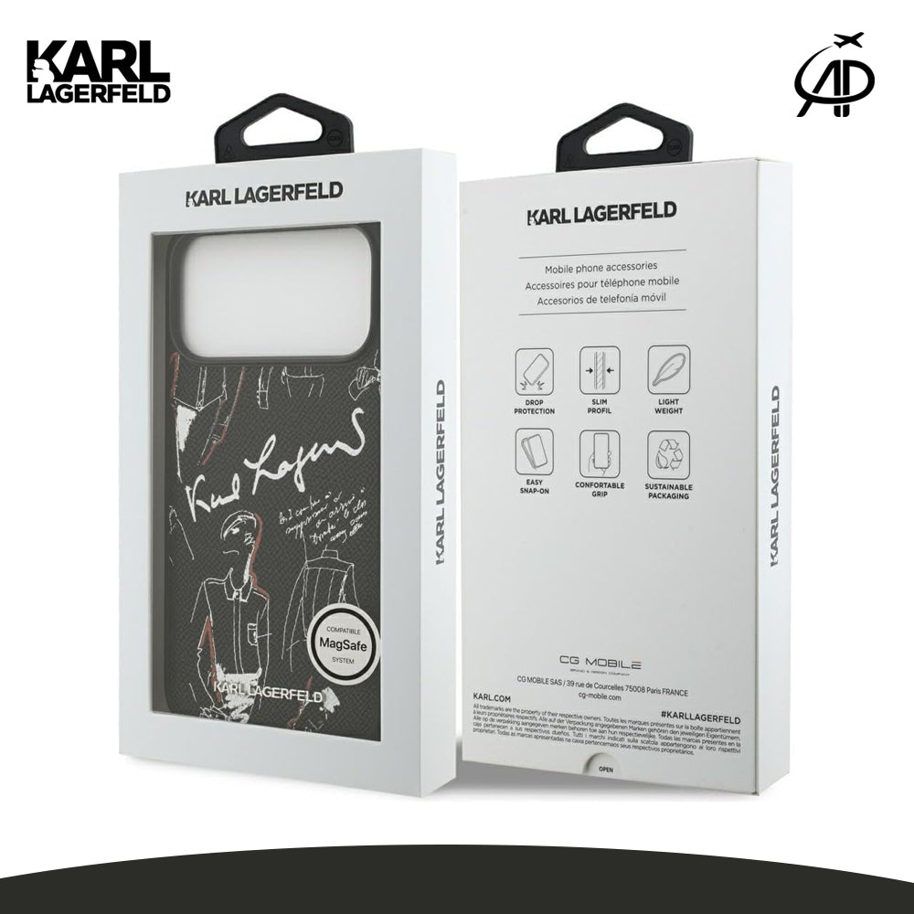 Karl Lagerfeld Sketch Art Designer Phone Case