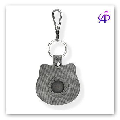 Nimmy Friends 'Blue-Eyed Kitten' Embroidered Keychain/Bag Charm