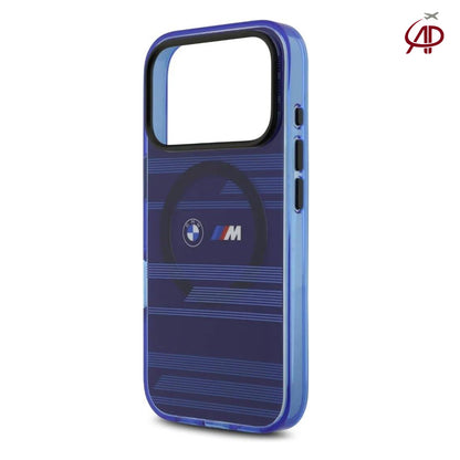 BMW M Motorsport Translucent Blue Stripe Case