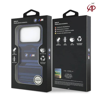 BMW M Motorsport Translucent Blue Stripe Case