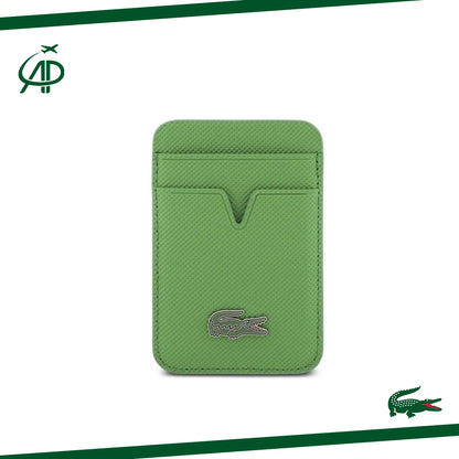 Premium Lacoste Pique Case with Detachable Wallet/Card Holder