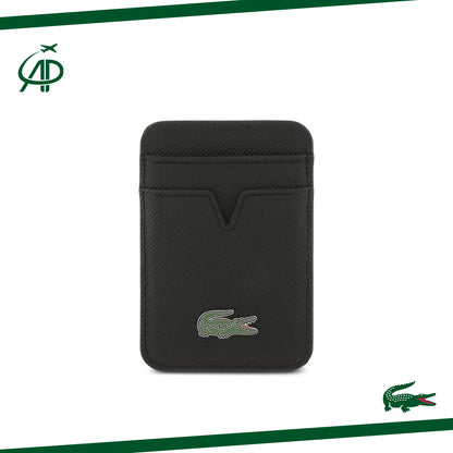 Premium Lacoste Pique Case with Detachable Wallet/Card Holder