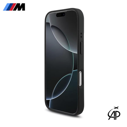 BMW Originals Carbon Tricolor Stripe Magsafe Mobile case for iphone 17 Series