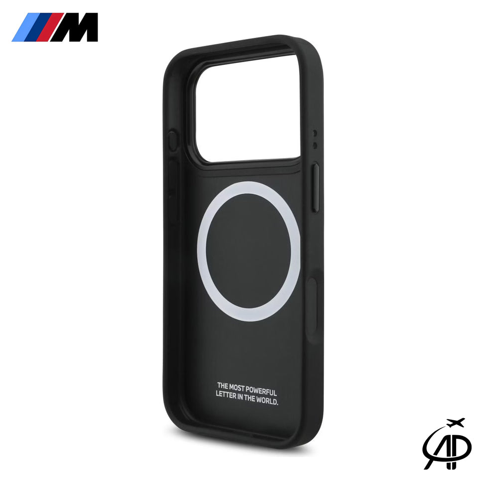 BMW Originals Carbon Tricolor Stripe Magsafe Mobile case for iphone 17 Series