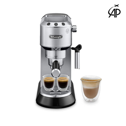 De'Longhi Dedica Espresso Machine | Slim Design, Silver