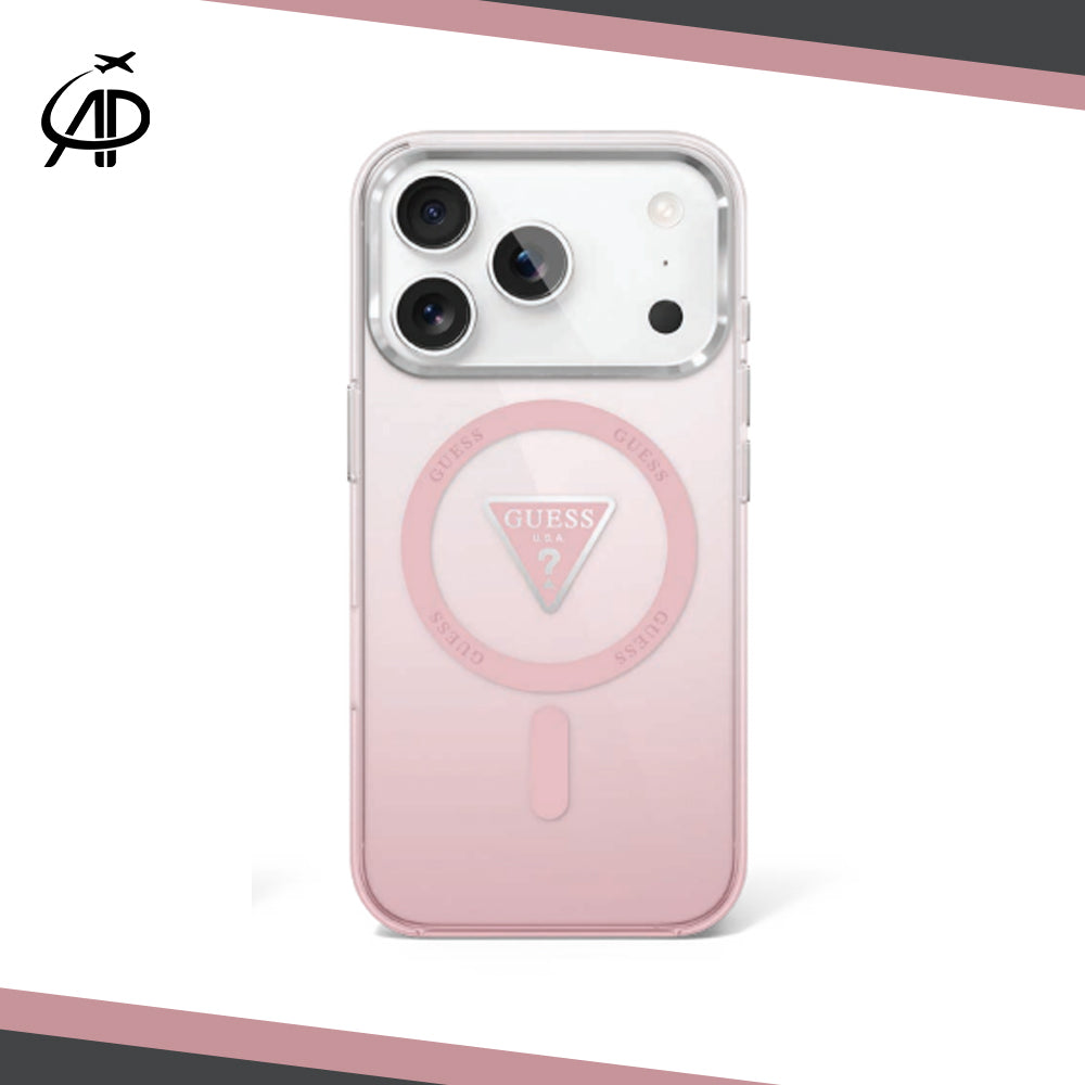 Guess Transparent Colored MagSafe Phone Case