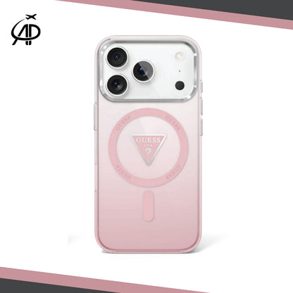 Guess Transparent Colored MagSafe Phone Case