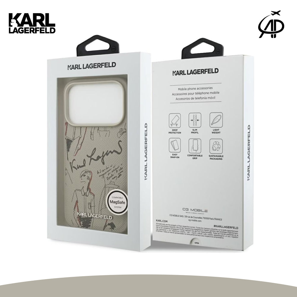 Karl Lagerfeld Sketch Art Designer Phone Case