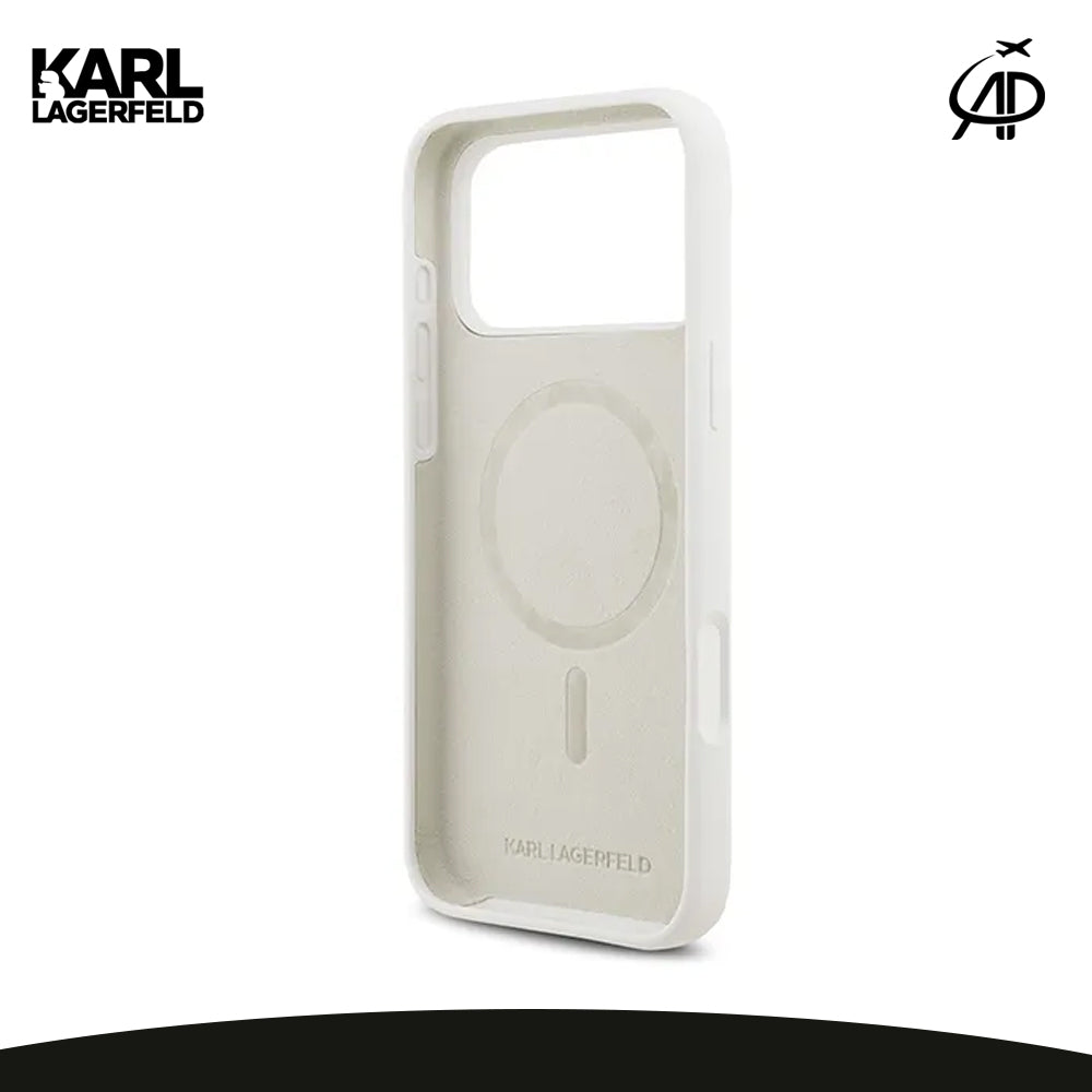 Karl Lagerfeld Falling Hearts Signature Phone Case