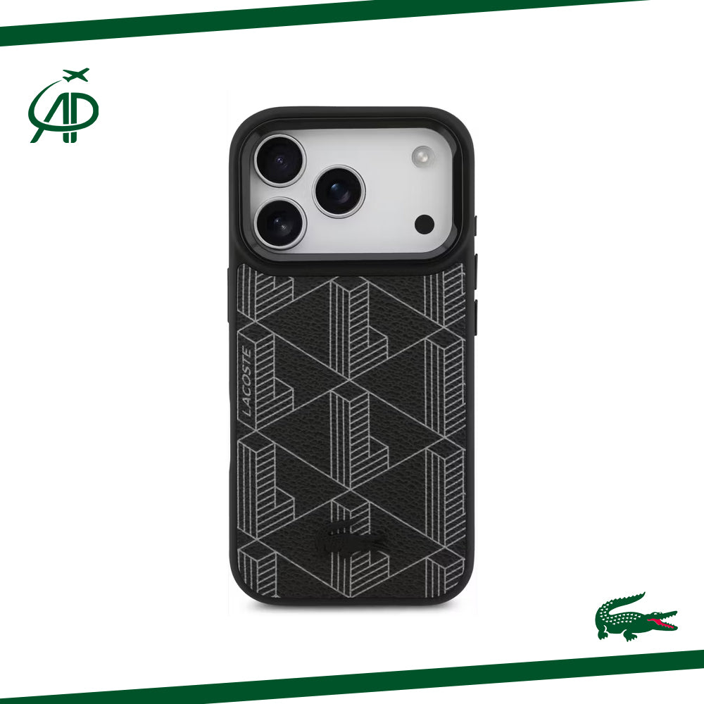 Premium Lacoste Kickstand Phone Cover with Textured Grip