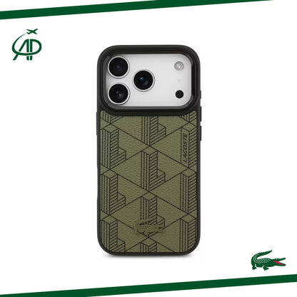 Premium Lacoste Kickstand Phone Cover with Textured Grip