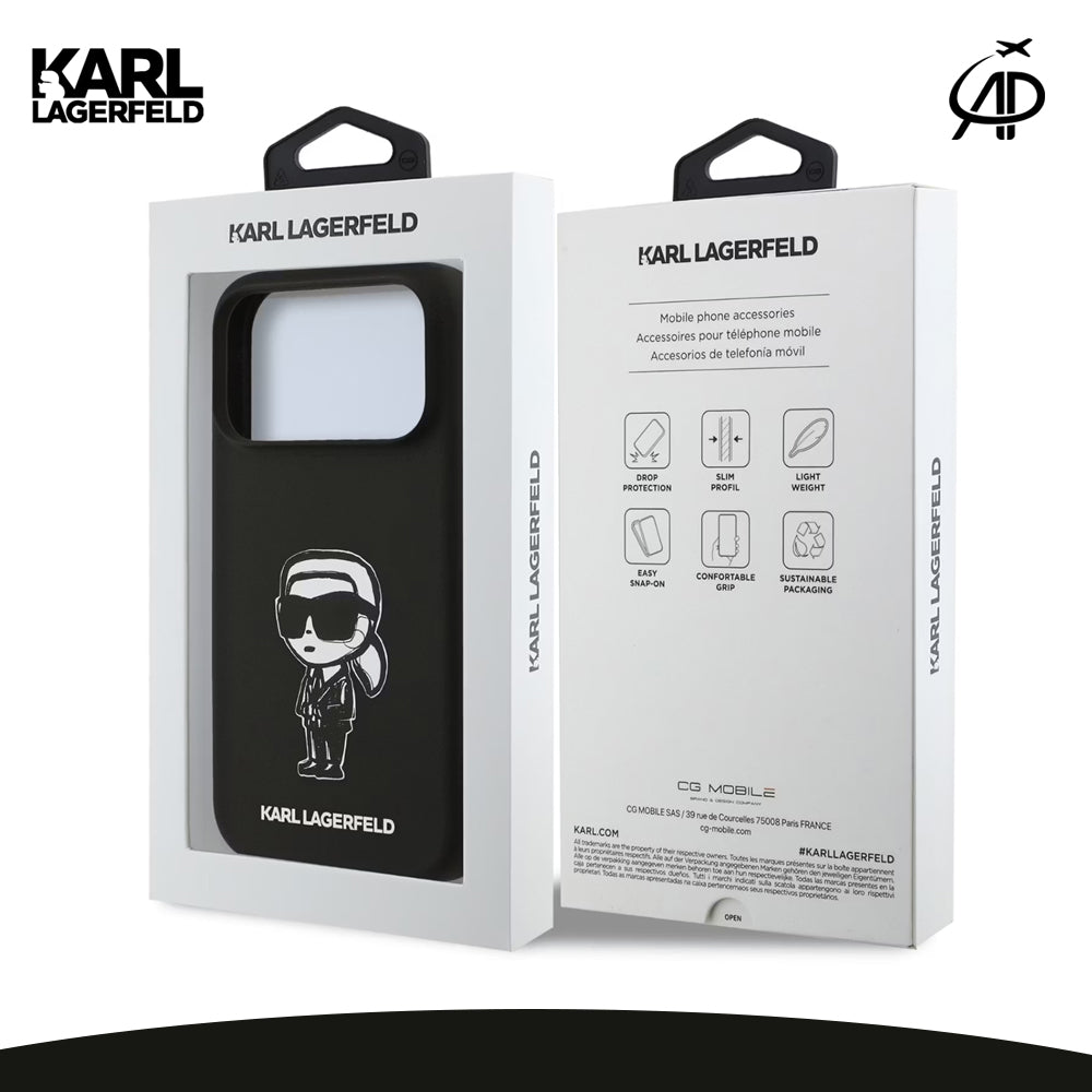 Karl Lagerfeld Cartoon Icon Phone Case